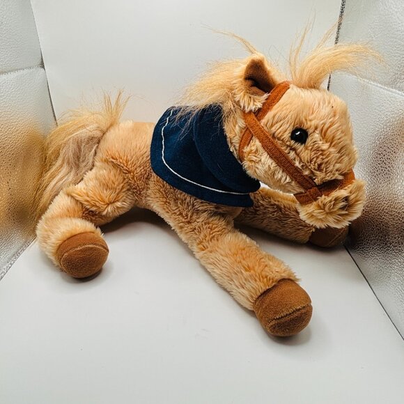 Wells Fargo Legendary Pony “Nellie” Plush Horse 2015 Stuffed Animal Brown 12” - Picture 1 of 6
